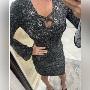 Michael Kors Paisley Party Cocktail Dress